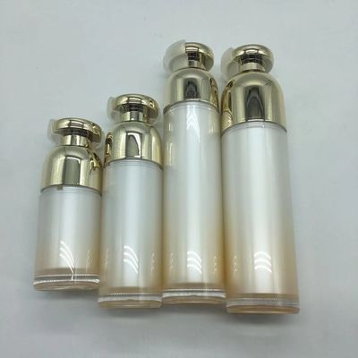 Customized Plastic Airless Bottle 15ml 30ml 50ml 100ml For Skincare Makeup Container