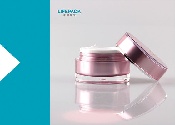 De aangepaste Capaciteit van de Kleuren Kosmetische Acrylkruik 30ml voor Lotions en Room