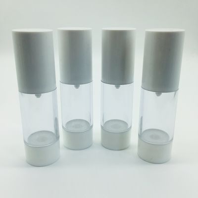 1OZ lege Plastic Fles Zonder lucht voor Persoonlijk Huidzorg Aangepast Embleem